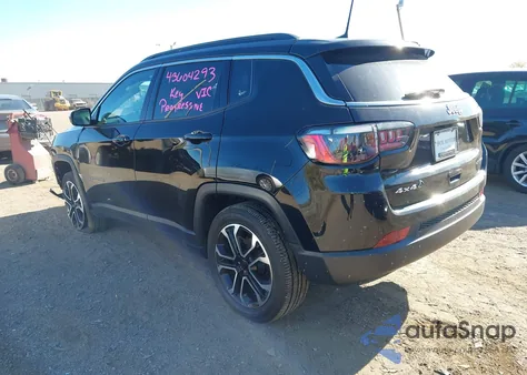 2022 Jeep Compass Limited 4X4 from USA, damaged, VIN 3C4NJDCB7NT193748